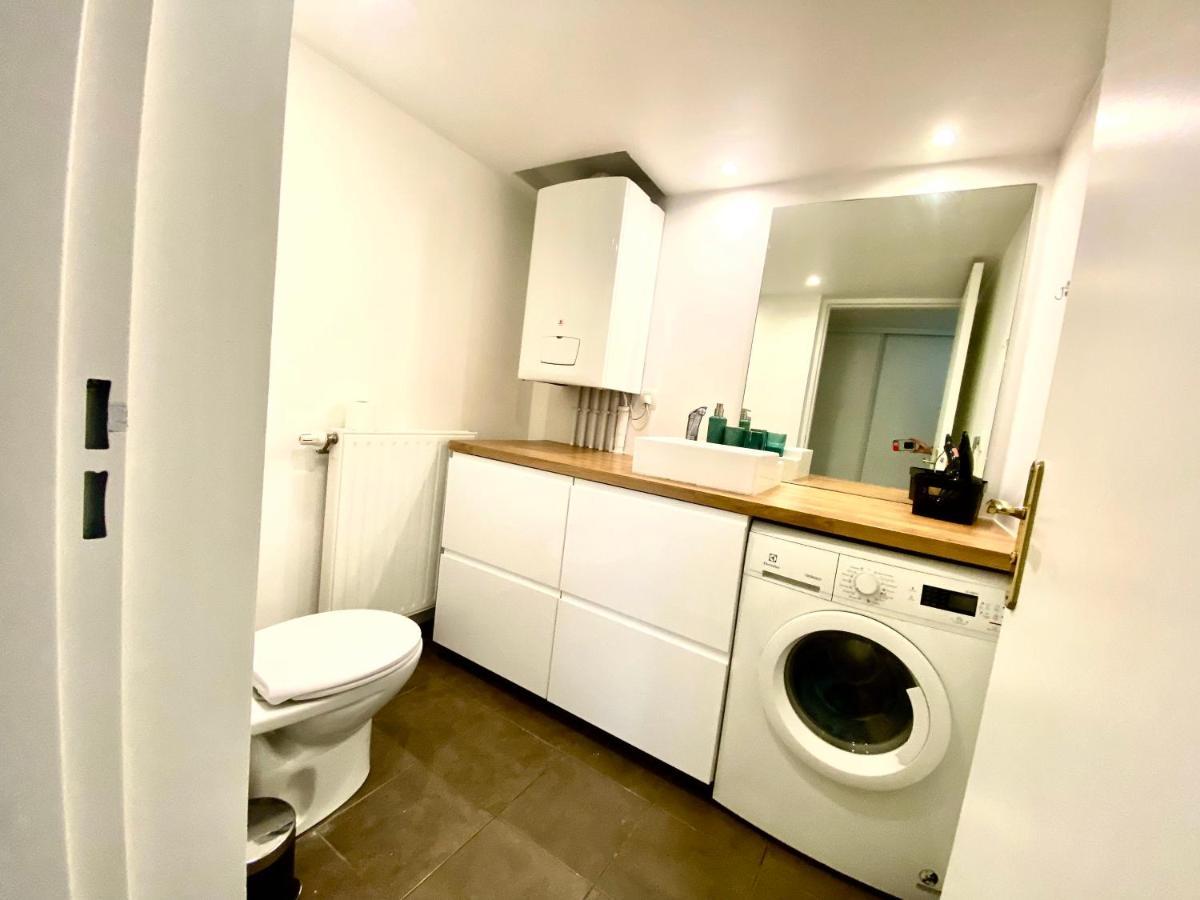Magnifique Villa Avec Jacuzzi Au Pied Du Stade Saint-Denis  Luaran gambar