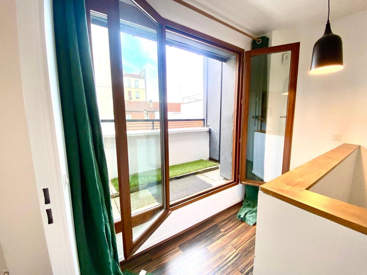 Magnifique Villa Avec Jacuzzi Au Pied Du Stade Saint-Denis  Luaran gambar
